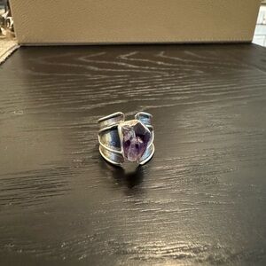 Sterling Silver Amethyst Ring